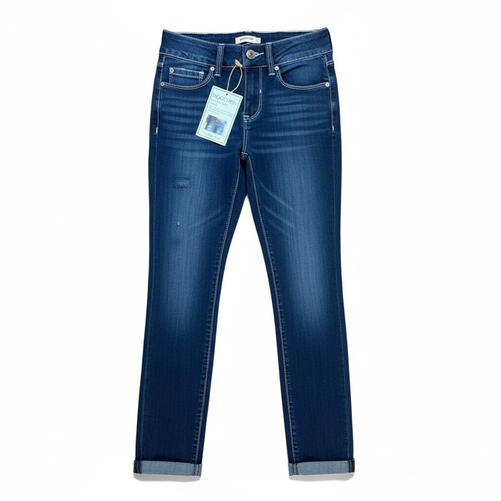 NWT Indigo Rein High-Rise Ankle Skinny Jeans – Size 1 - Picture 3 of 10